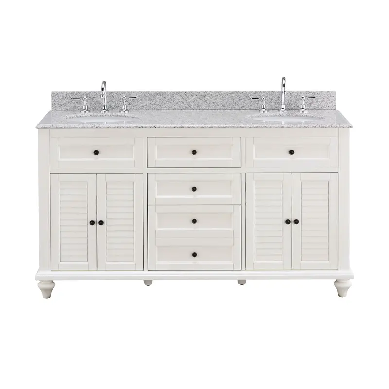 1550Mm Lorient Double Bathroom Vanity Unit 1
