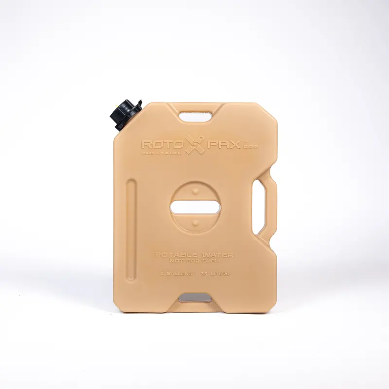 2-Gallon Water Container – Gen 2 Tan Colorway 1