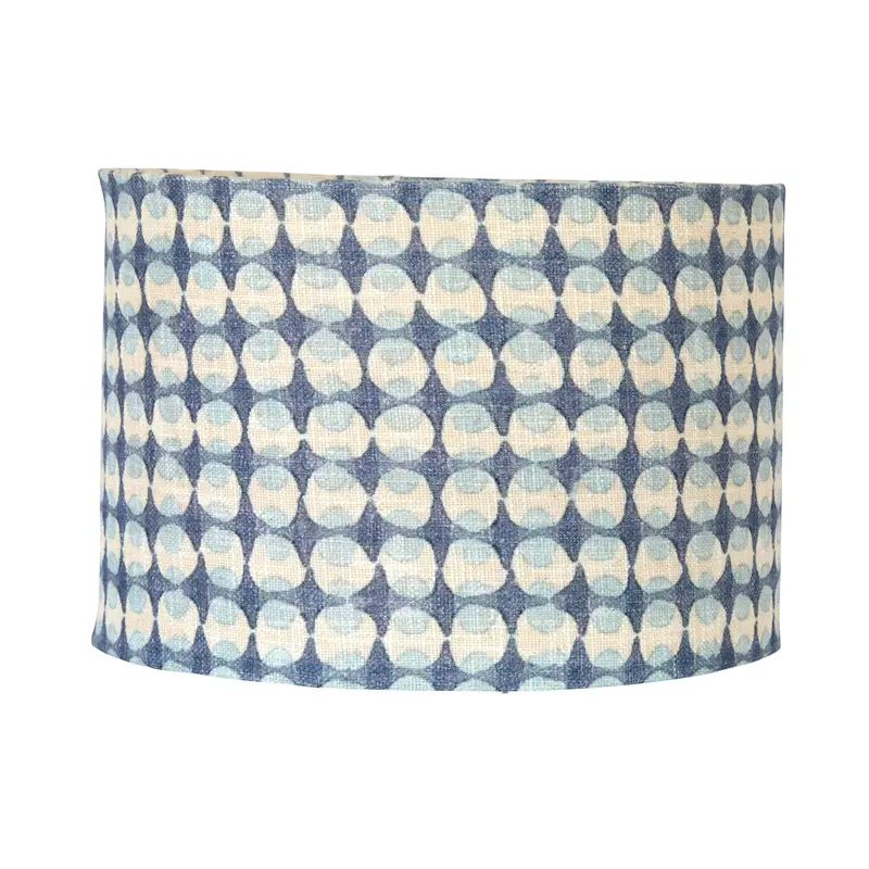 45X30Cm Blue Drum Pendant Shade 1