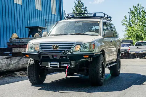 4X4 Labs Land Cruiser 100 Series Heavy-Duty Front Bumper 1