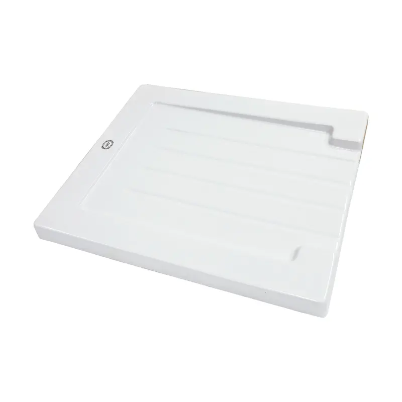 540X460Mm Fluted Stainless Steel Sink Drainer 1