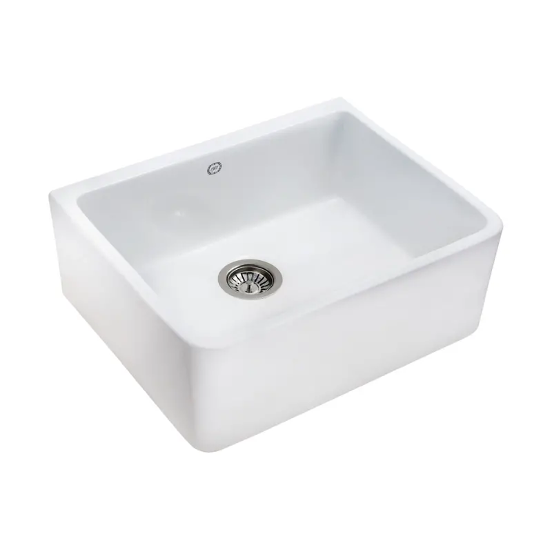 595X475Mm Stainless Steel Apron-Front Sink 1