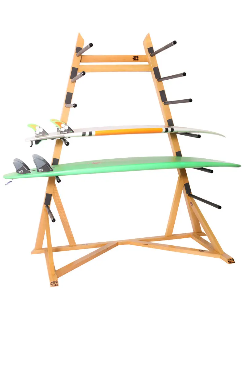 6-Board Vertical Surf & Sup Tower Rack 1