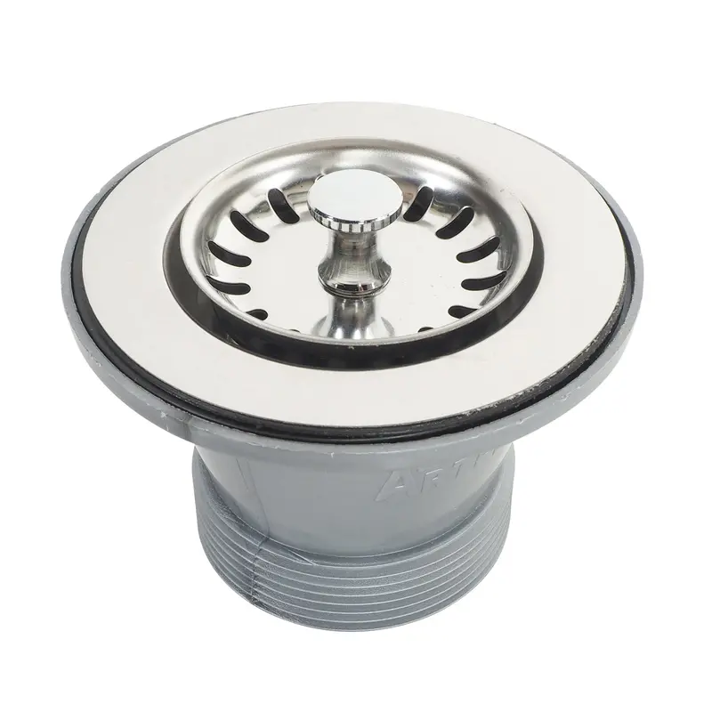 65Mm Kitchen Waste Basket & Plug Set – No-Screw Fit For Belfast And Composite Sinks 1