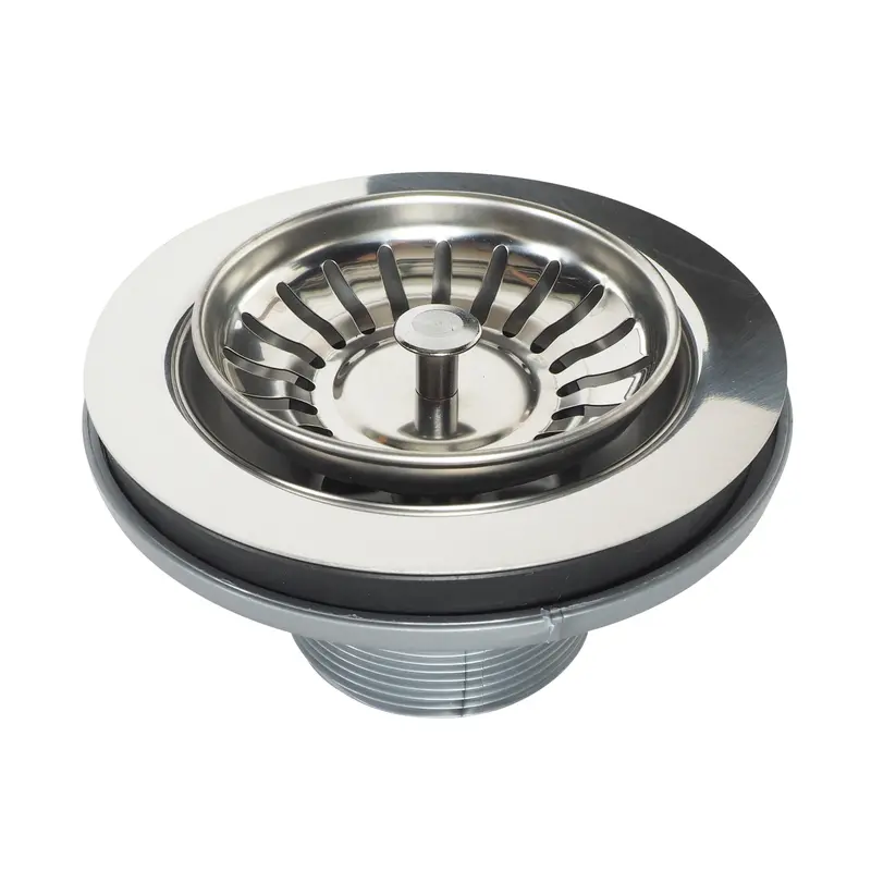 90Mm Kitchen Waste Basket With Plug For Butler, Apron, Farmhouse, Ribbleton & Composite Sinks 1