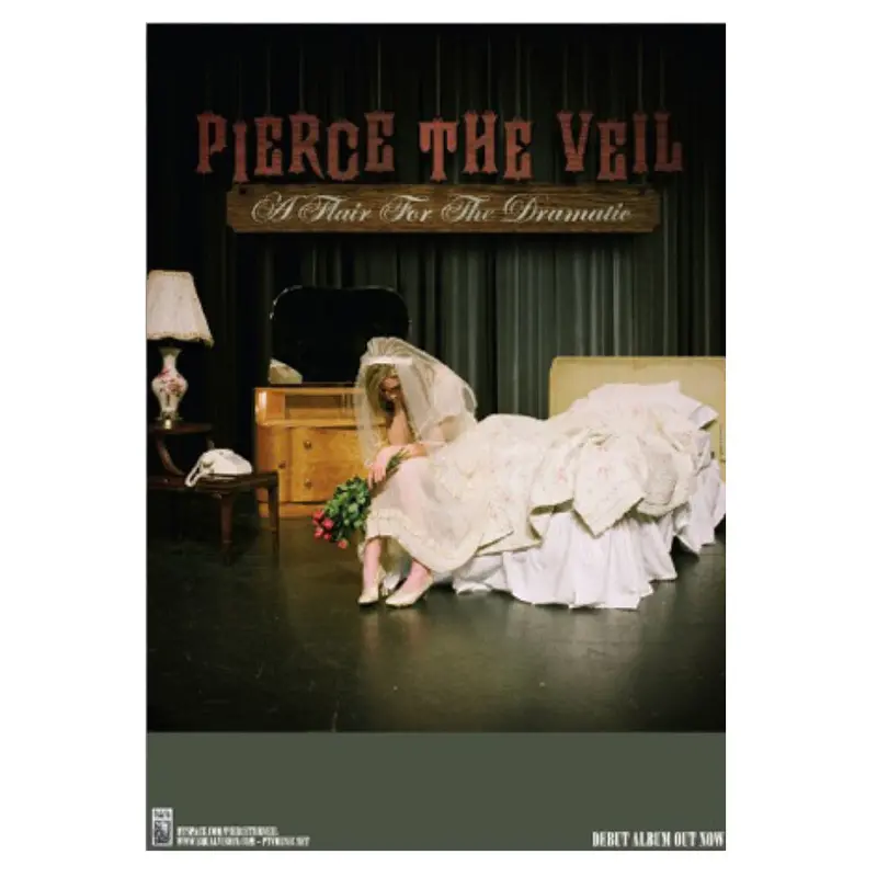 A Flair For The Dramatic Vintage-Style Concert Poster 1