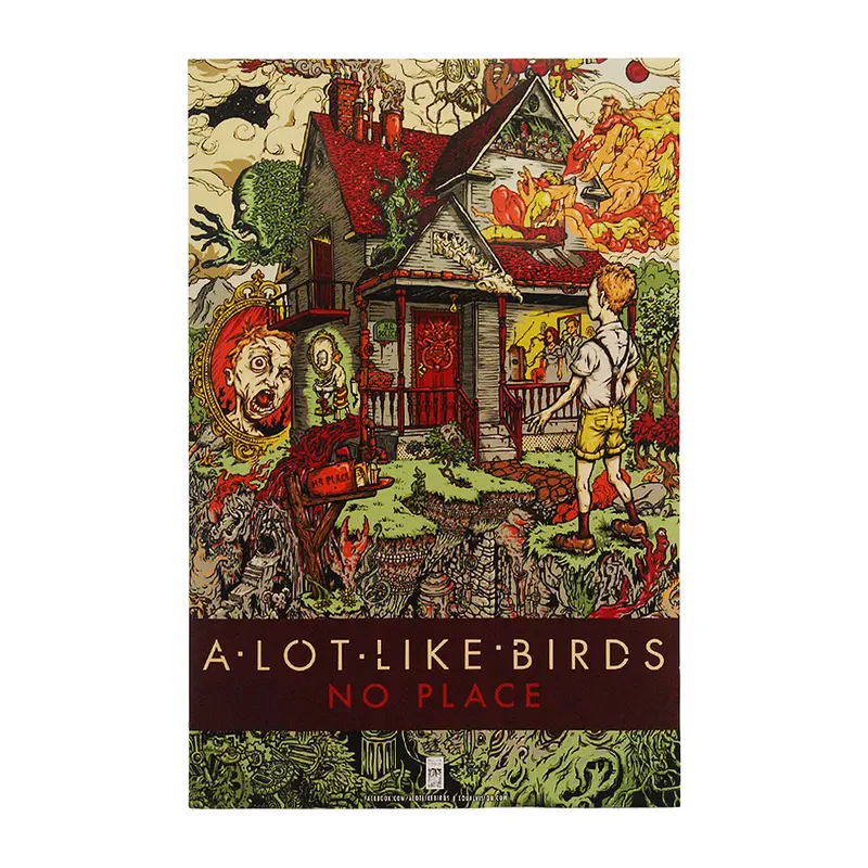 A Lot Like Birds No Place Album Art Poster 1