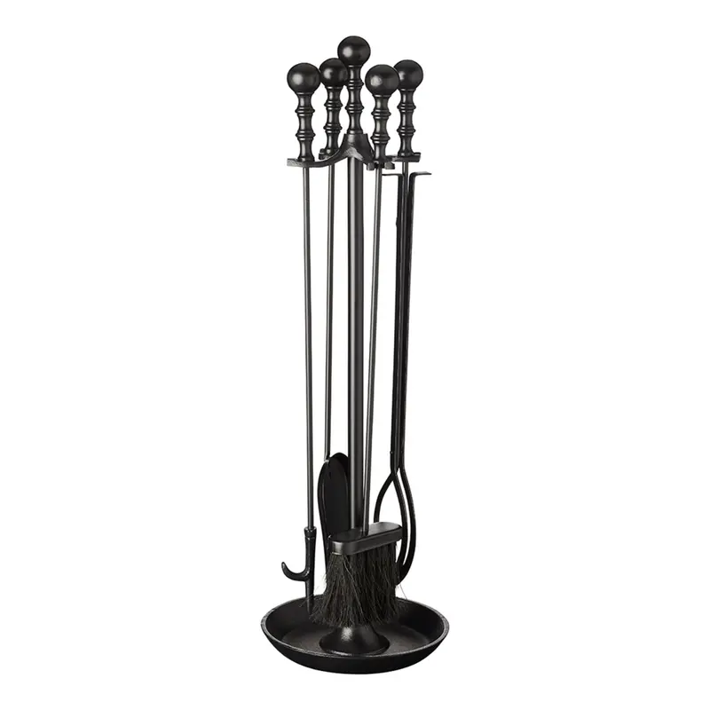 Abla 76Cm Fire Tool Set – Antique-Style Hearth Accessories 1