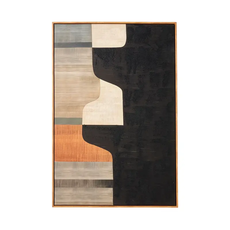 Abstract Geometry I Large Canvas Wall Art – 80X120Cm 1