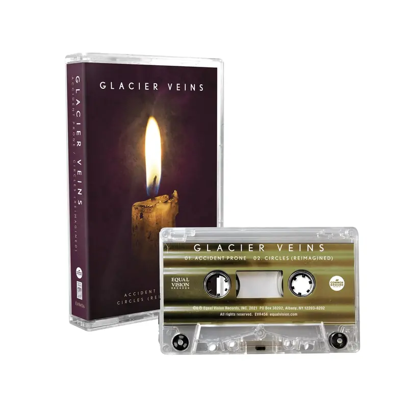Accident Prone / Circles Clear Vinyl With Gold Foil Accents (Limited To 50) 1
