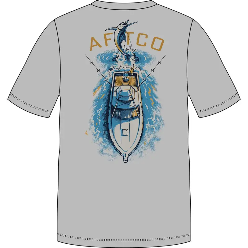 Aftco Top View Uv-Protective Short Sleeve Tee 1