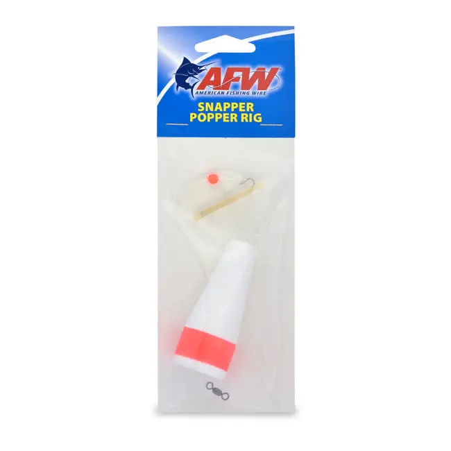 Afw Snapper Popper Rig With Pre-Attached Hooks 1