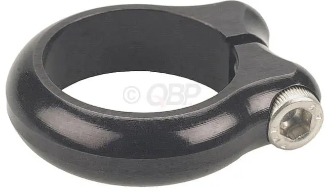 Alloy Bolt-On Seatpost Clamp With Hex Bolt And Low-Profile Design 1