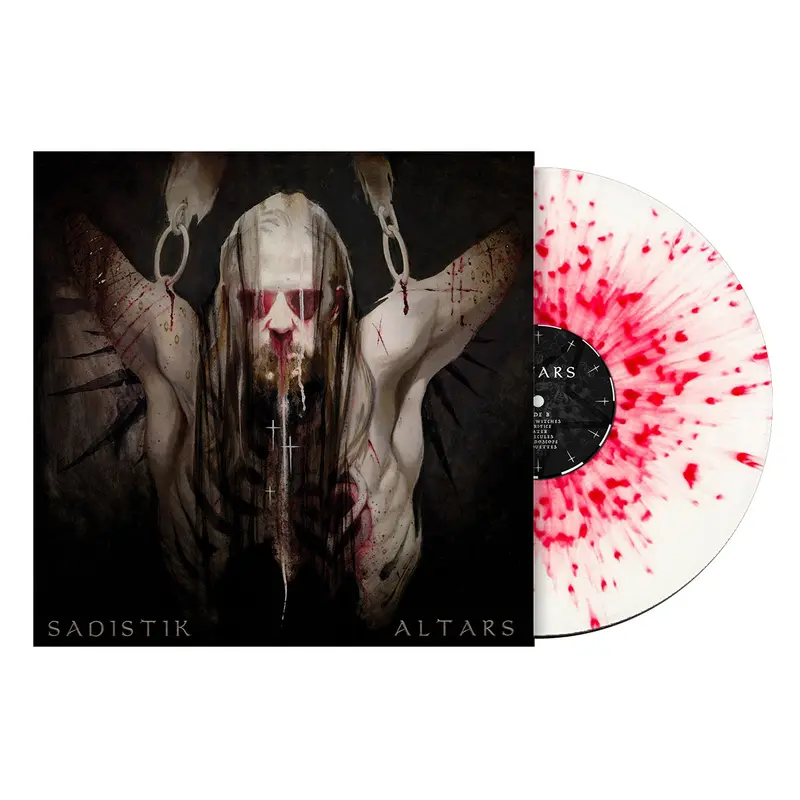 Altars White Vinyl With Red Splatter – Limited Pressing 1