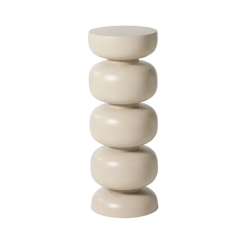 Amarra Taupe Pedestal Plant Stand – 78Cm Height, Modern Ceramic Look 1
