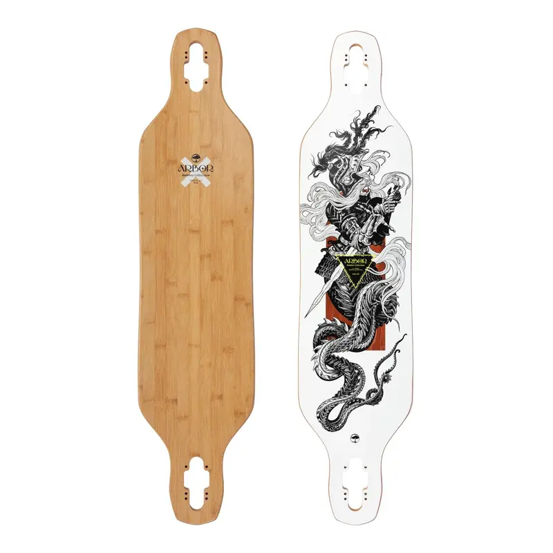 Arbor Bamboo Axis 40 K Darmaeva Longboard Deck 1