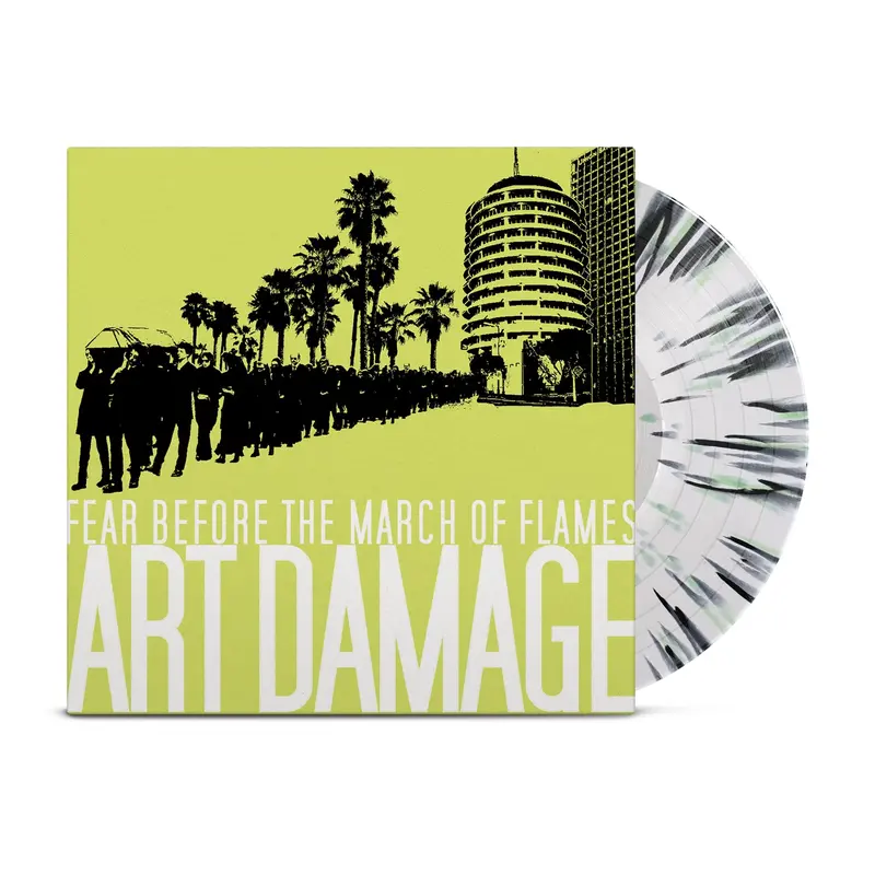 Art Damage — White Vinyl With Black And Mint Green Splatter (250-Copy Limit) 1