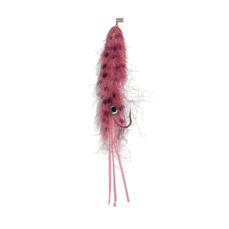 Articulated Shrimp Fly – Pink Saltwater Pattern 1