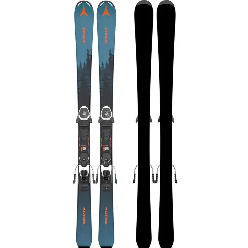 Atomic Maverick Jr. Youth Skis With L6 Gw Bindings 1