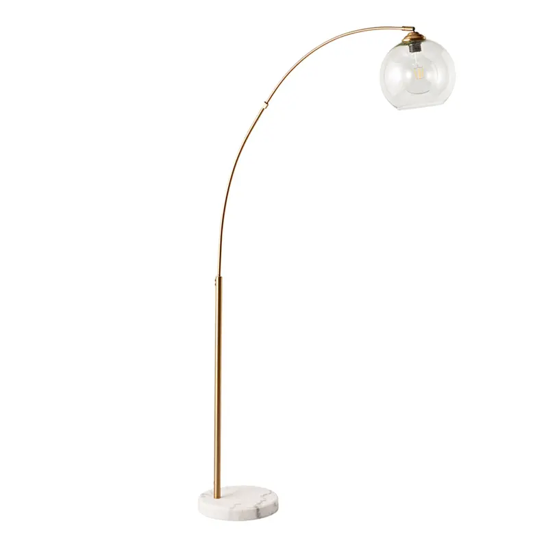 Azzedine Gold-Finished Floor Lamp – 166 Cm Height 1