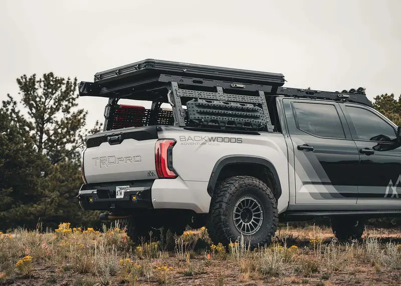 Backwoods Adventure Mods Full-Height Bed Rack For 3Rd-Gen Toyota Tundra (2022–Present) 1