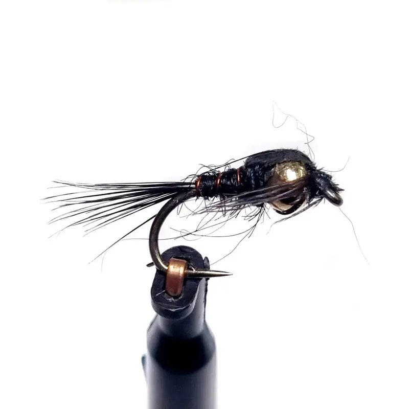 Bead-Head Black Seals Fur Nymph Fly Pack (6-Pack) 1