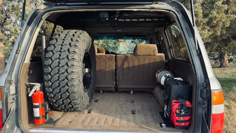 Bellfab Attic Rack System For Toyota Land Cruiser 80 Series 1