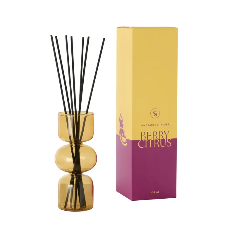 Berry Citrus Scented Reed Diffuser – 300Ml Glass 1