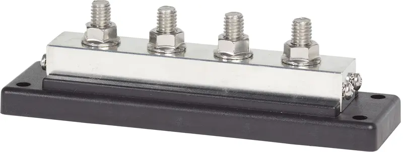 Blue Sea Systems 600A Powerbar Busbar With Four 3/8"-16 Mounting Studs (Model 2104) 1