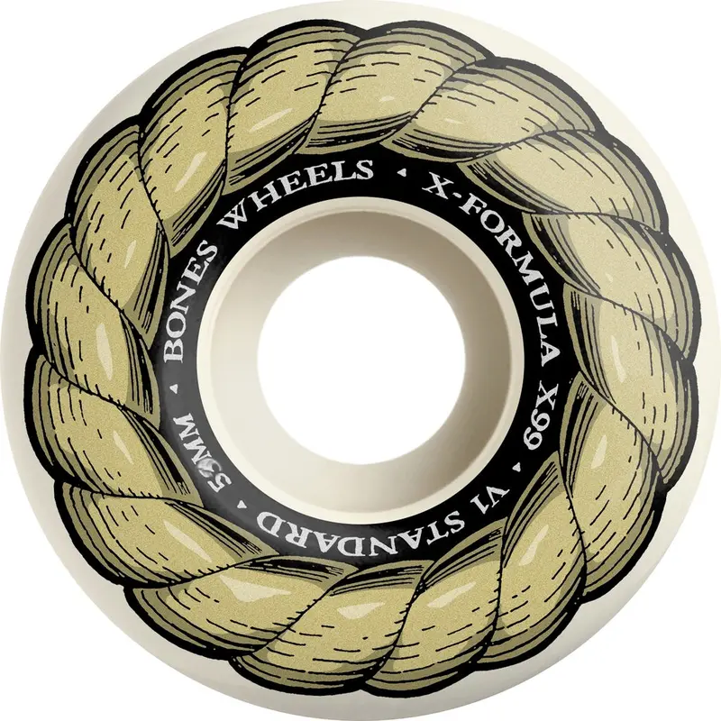 Bones X-Formula Xf V1 Skateboard Wheels – 54Mm, 99A Hardness 1