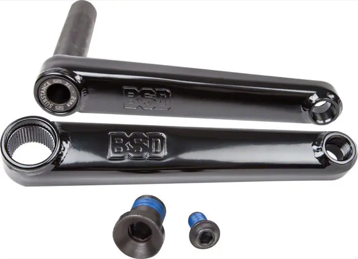 Bsd Substance Xl Crankset – Sturdy 3-Piece Bmx Cranks 1