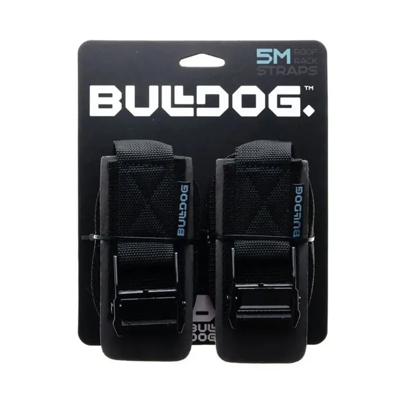 Bulldog Heavy-Duty 5-Meter Roof Rack Tie-Down Straps 1