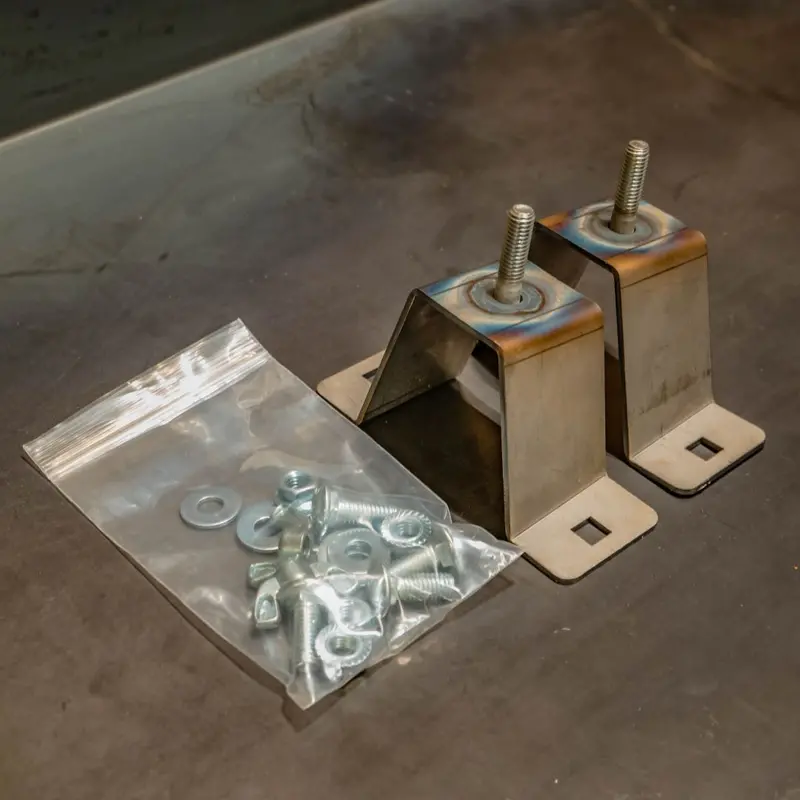 C4 Fabrication Horizontal Hi-Lift Jack Bracket | Rear Bumper Mounting Accessory 1