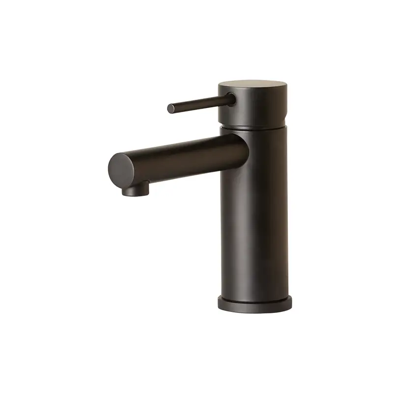 Camden Standard Bathroom Basin Faucet – Matte Black 1