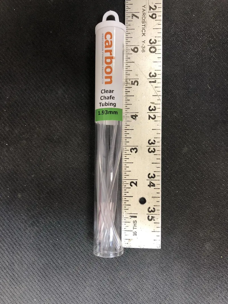 Carbon Fishing Clear Chafe Tubing – Abrasion-Protective Sleeve 1