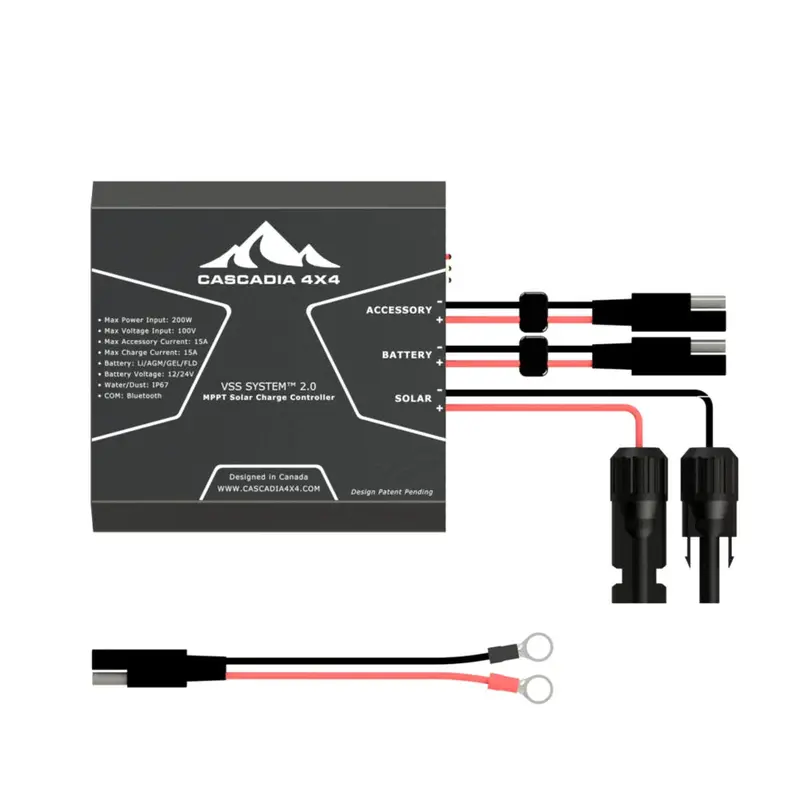Cascadia 4X4 15A Mppt Bluetooth Solar Charge Controller – Vss 2.0 (Chf149Cc) 1