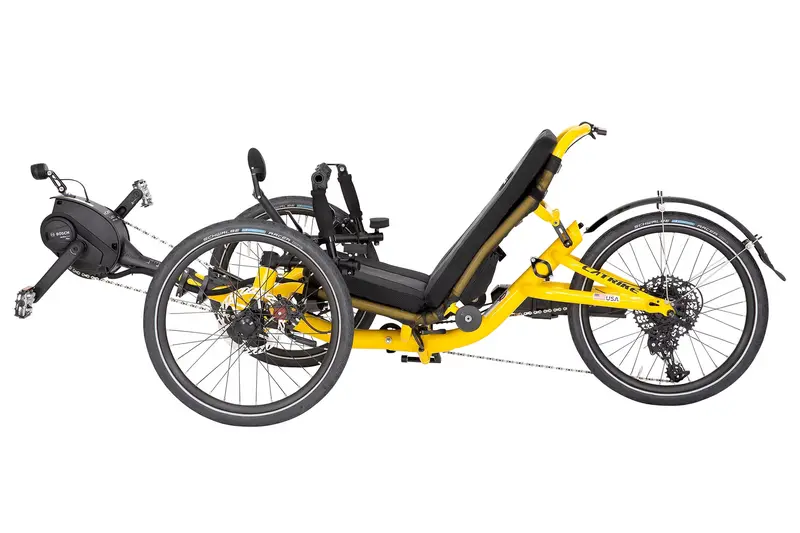 Catrike Trail Ecat Standard Electric Recumbent Trike 1