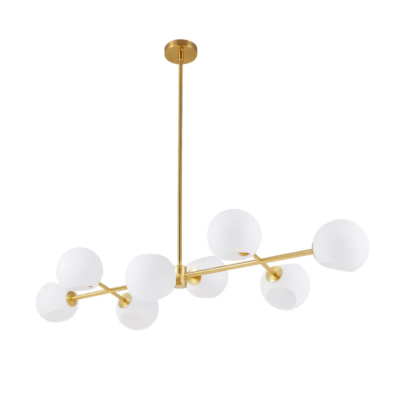 Celina 8-Light Linear Pendant Fixture – 122Cm 1