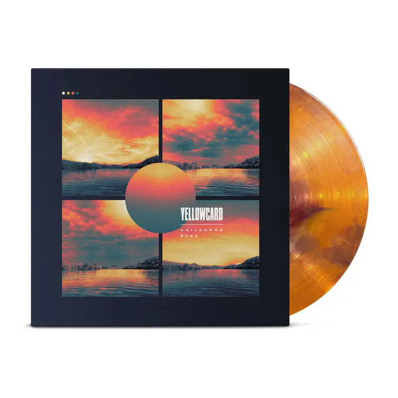 Childhood Eyes Vinyl – Green/Red/Translucent Orange Swirl Gatefold With Etched B-Side (300-Unit Exclusive) 1