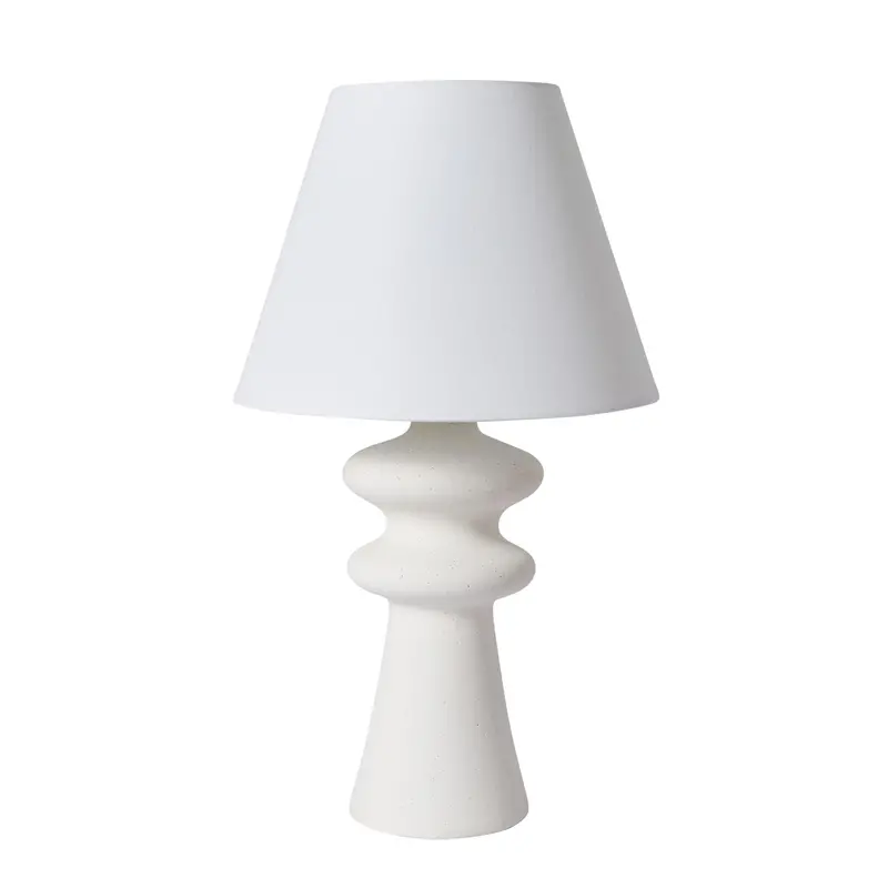Chloe Ceramic Table Lamp – Handcrafted 66Cm Desk Or Nightstand Light 1