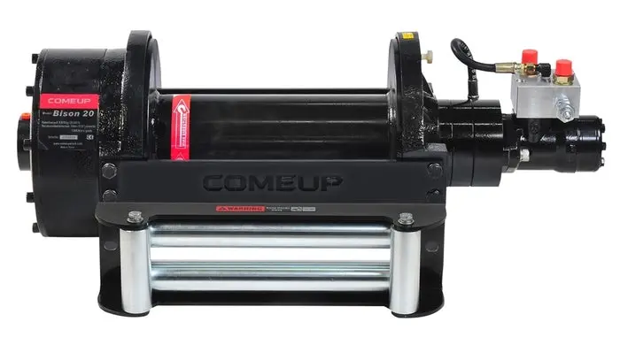 Comeup Bison 20 Hydraulic Winch – Long-Drum Configuration – 682385 1