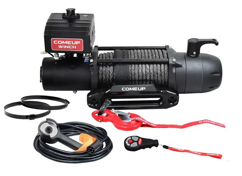 Comeup Seal Slim 9.5Rs 12V Winch With Synthetic Rope & Wireless Remote (295163) 1