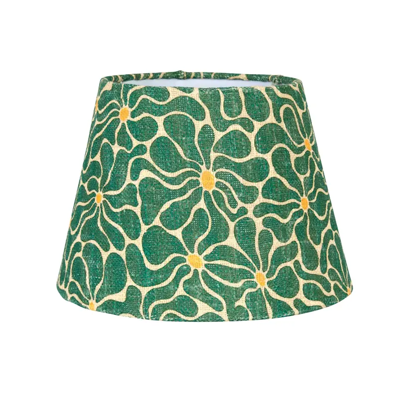Compact Green Tapered Shade – 30 Cm Top × 20 Cm Bottom × 21 Cm Height 1