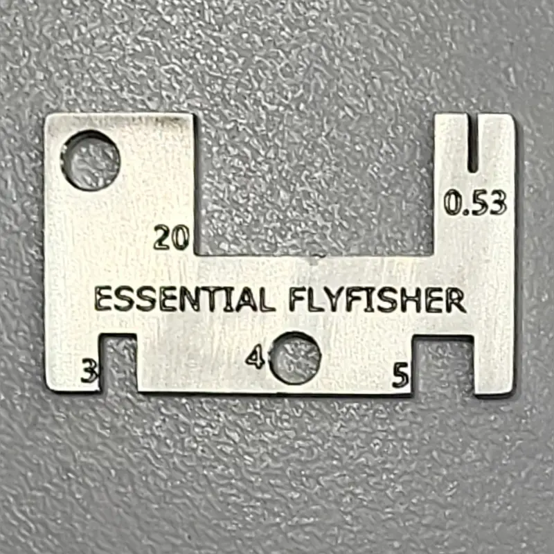 Competition Fips Mouche Fly Length Measuring Gauge 1