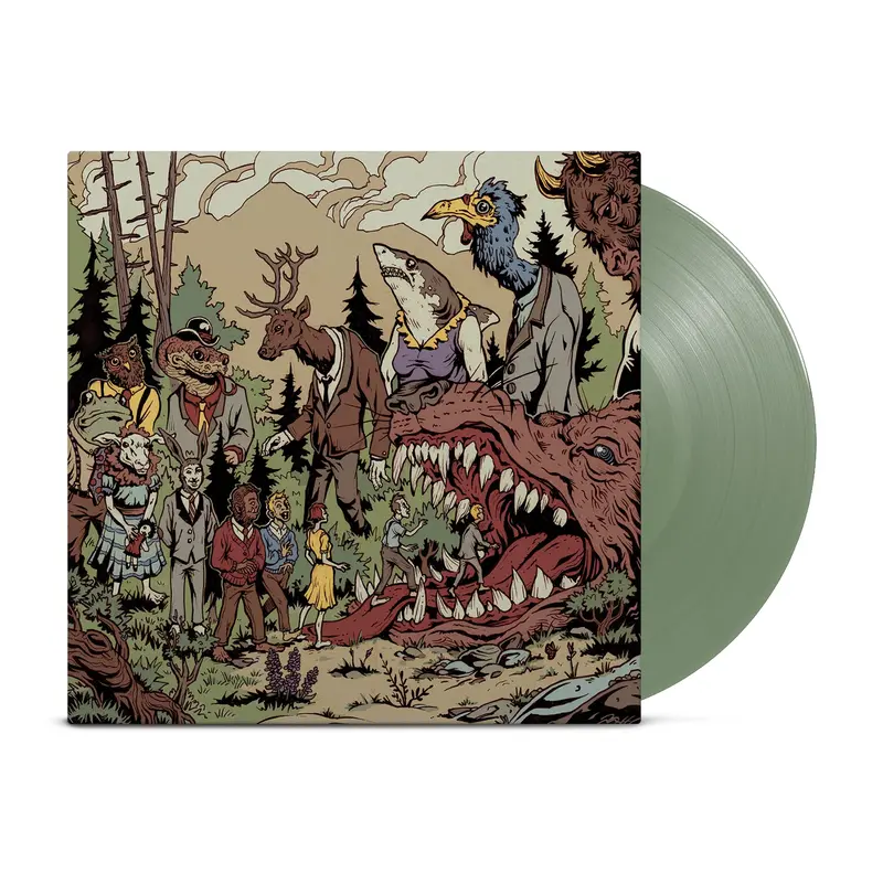 Conversation Piece Vinyl Lp – Swamp Green Colorway 1