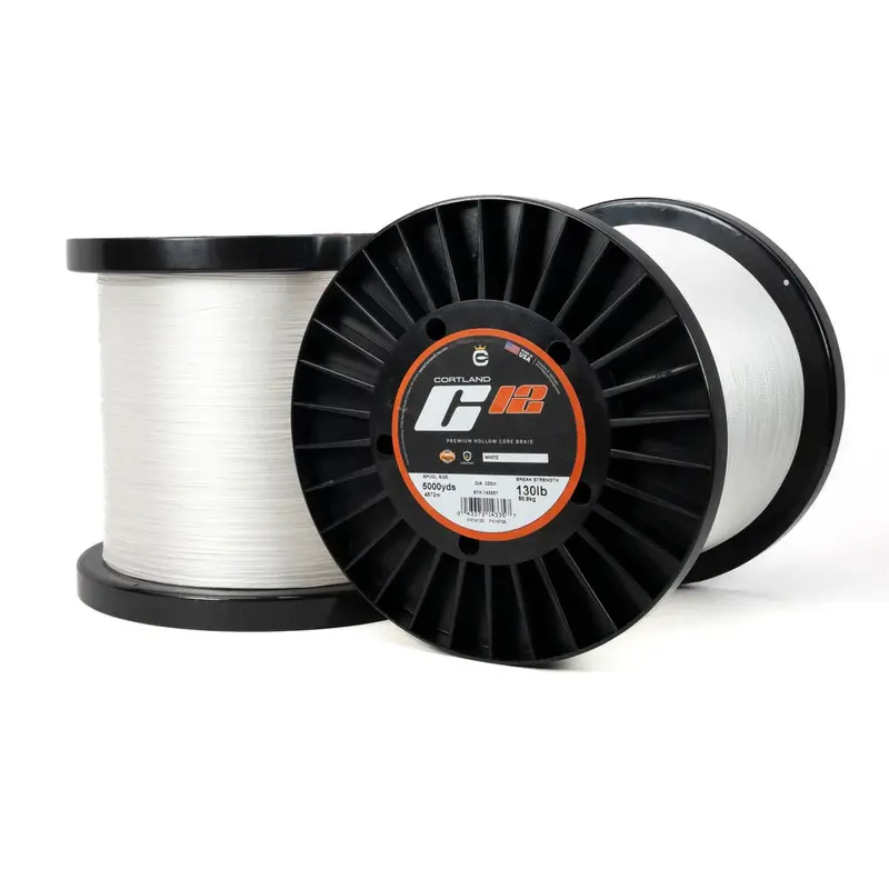 Cortland C12 Hollow Core Super Braid – Bulk Spool 1
