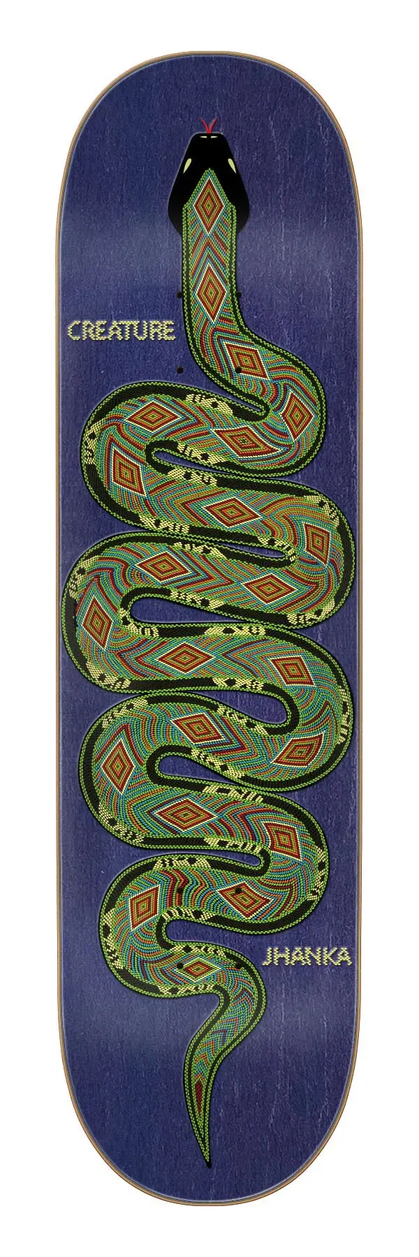 Creature Jhanka Gonzalez Snakes Skate Deck – Pro Model Board 1