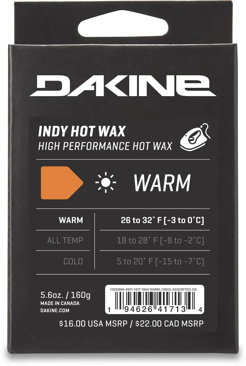 Dakine Indy Hot Wax – Warm-Temp Formula 1