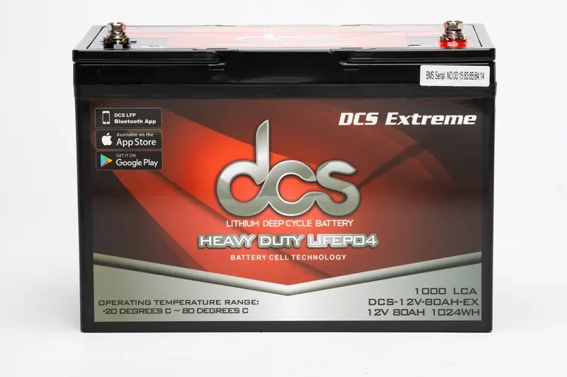 Deep Cycle Systems 12V 80Ah Extreme-Cycle Lifepo4 Battery 1