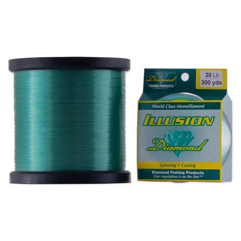 Diamond Illusion Co-Polymer Monofilament Fishing Line 1